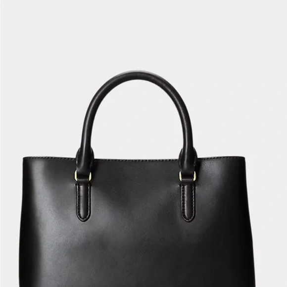 Ralph Lauren Elegant Black Satchel - Picture 8 of 14